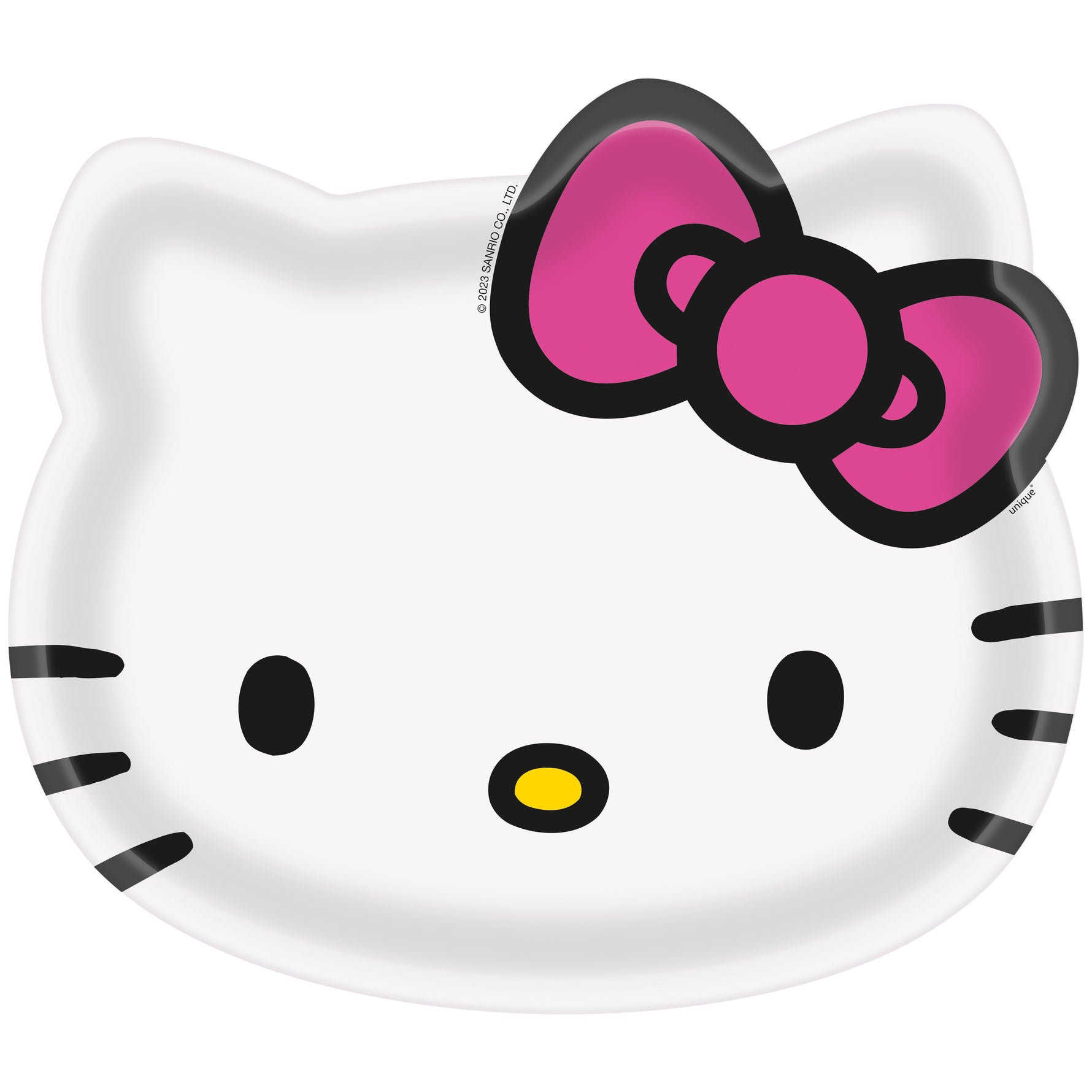 Hello Kitty & Friends Face-Shaped 8.5" Plates, 8ct