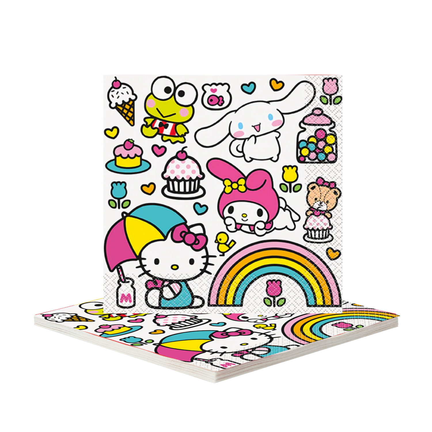 Hello Kitty & Friends Luncheon Napkins, 16ct