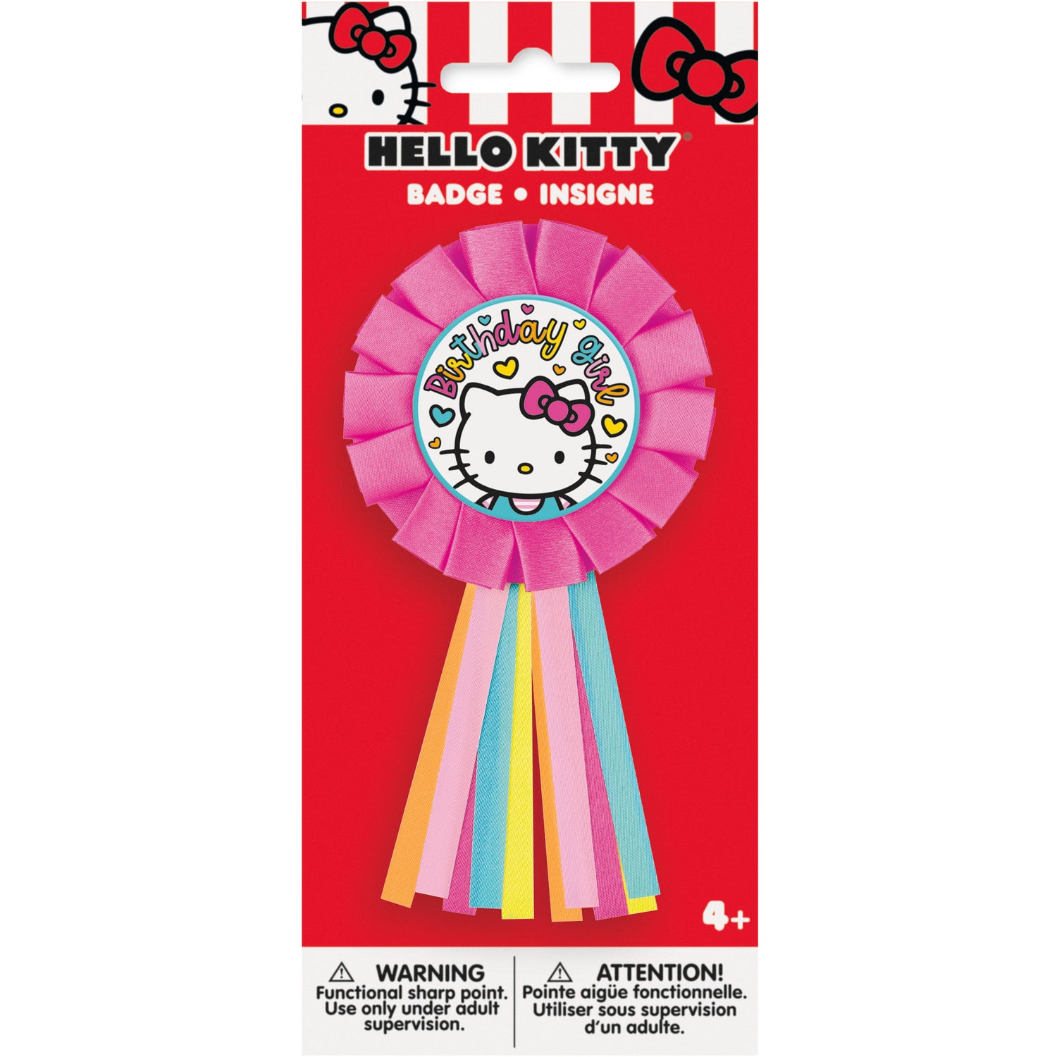 Hello Kitty & Friends "Birthday Girl" Badge - Image 2