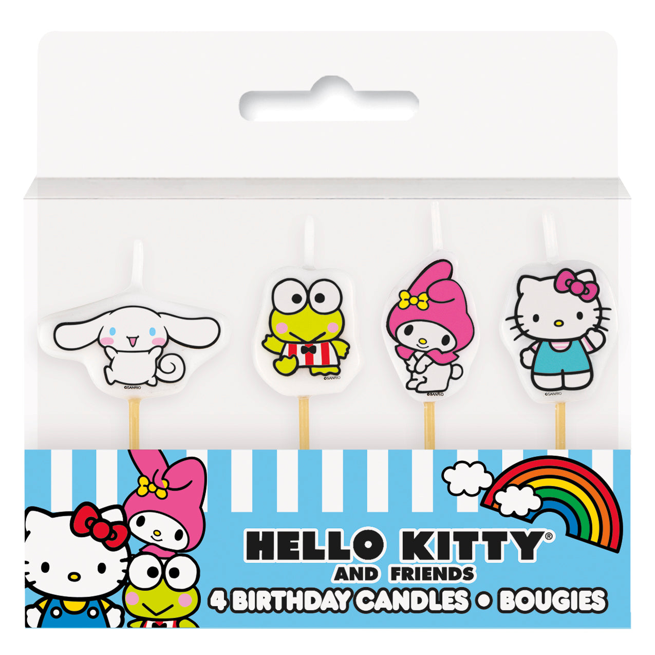 Hello Kitty & Friends Pick Candles, 4ct - Image 2