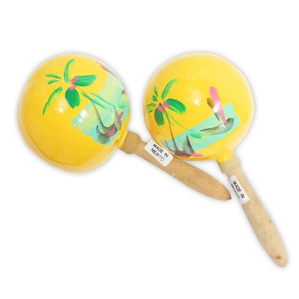 Genuine Hand-Painted Maracas