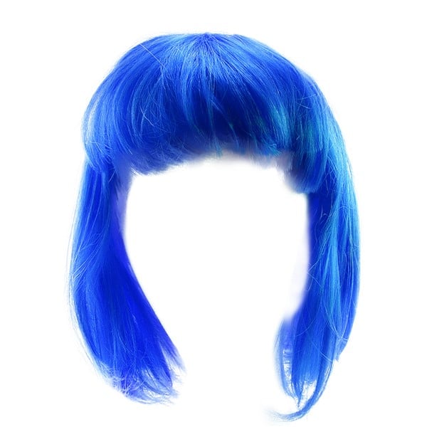 Neon Blue Wig