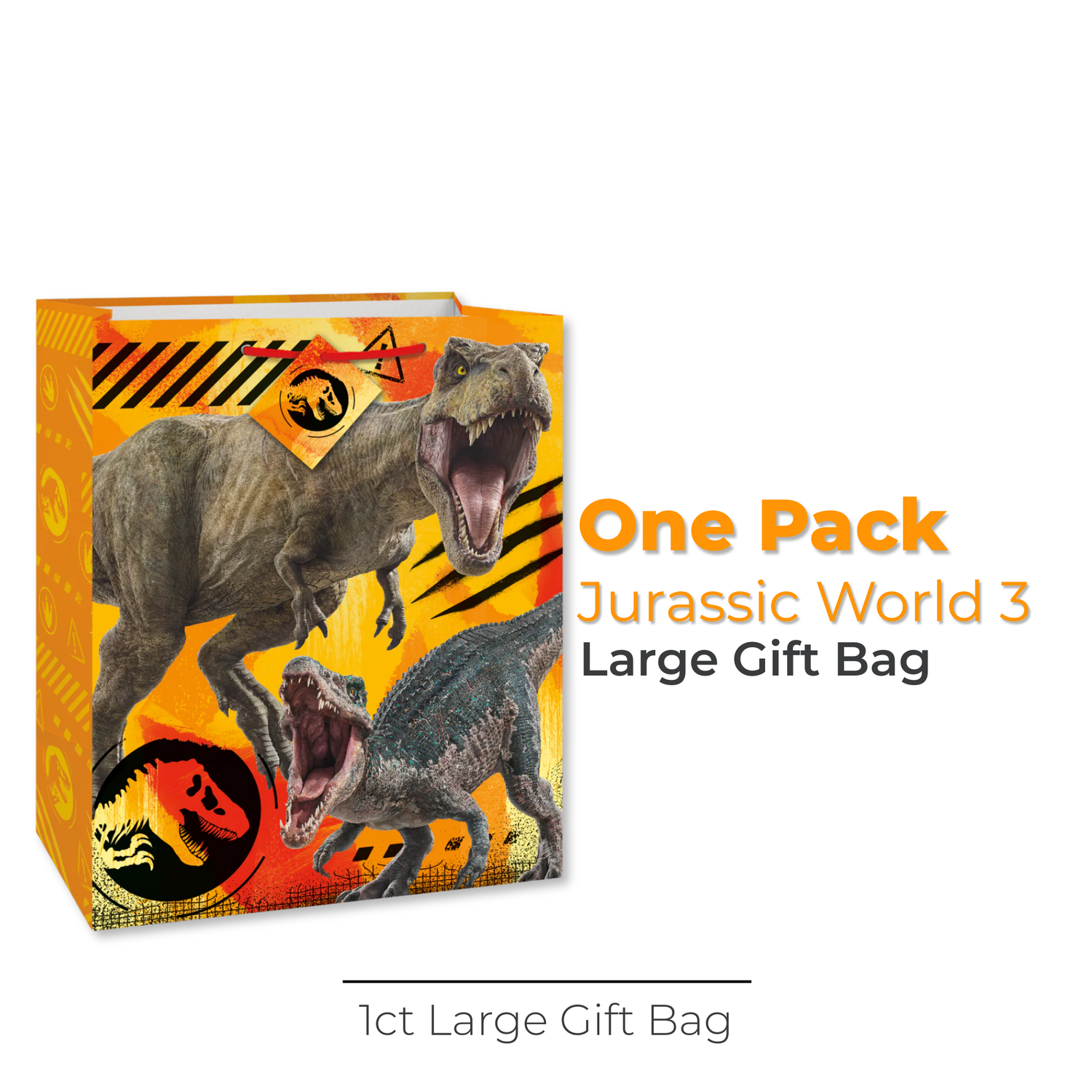 Jurassic World 3 Large Gift Bag