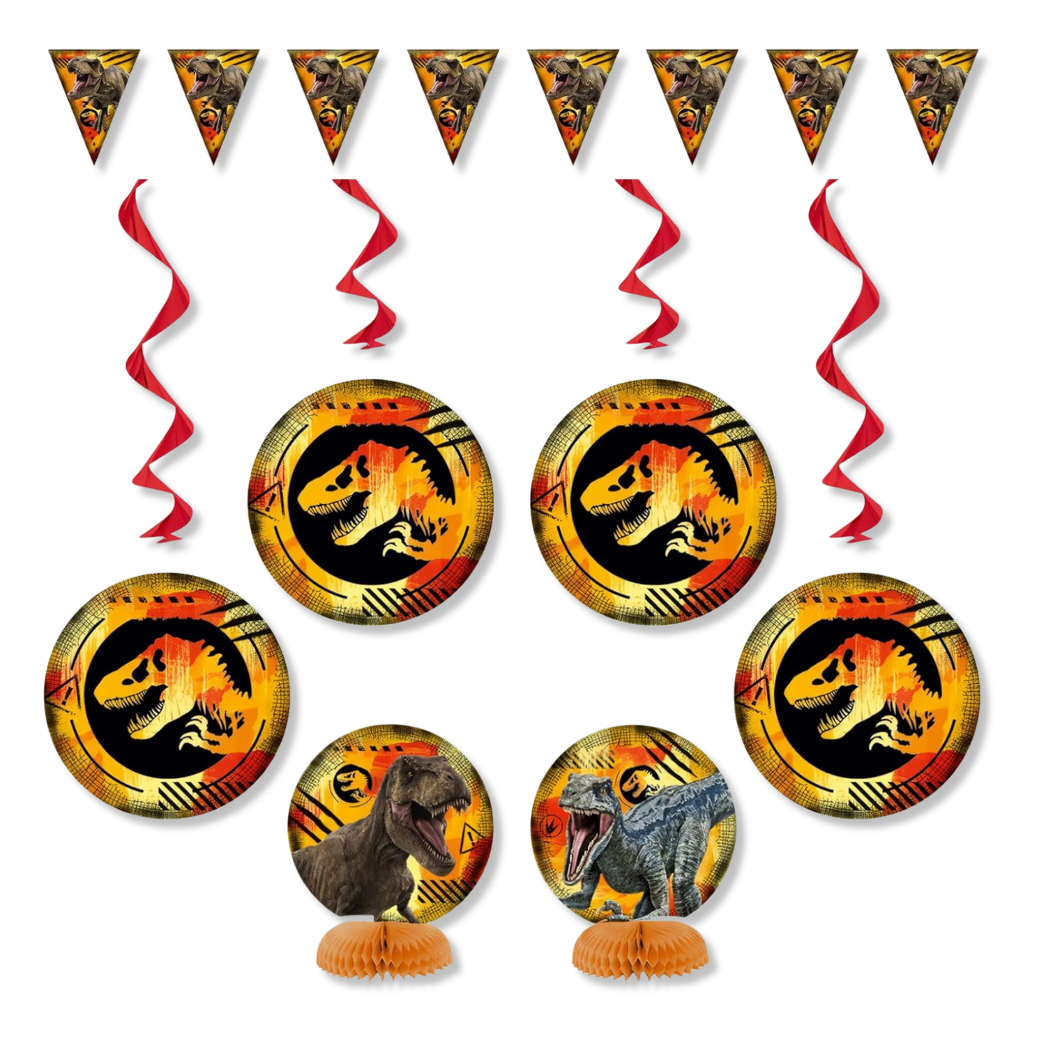 Jurassic World 3 Decorating Kit, 7pc
