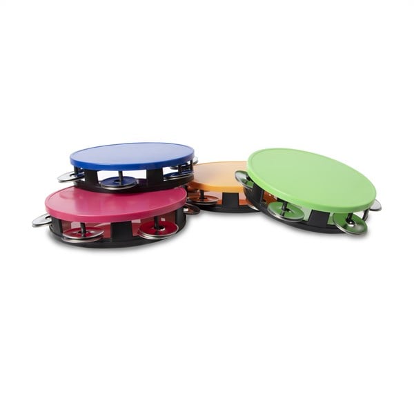 Neon 5 1/2" Party Tambourines