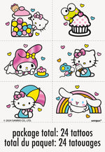 Hello Kitty and Friends Foil Tattoos, 24ct
