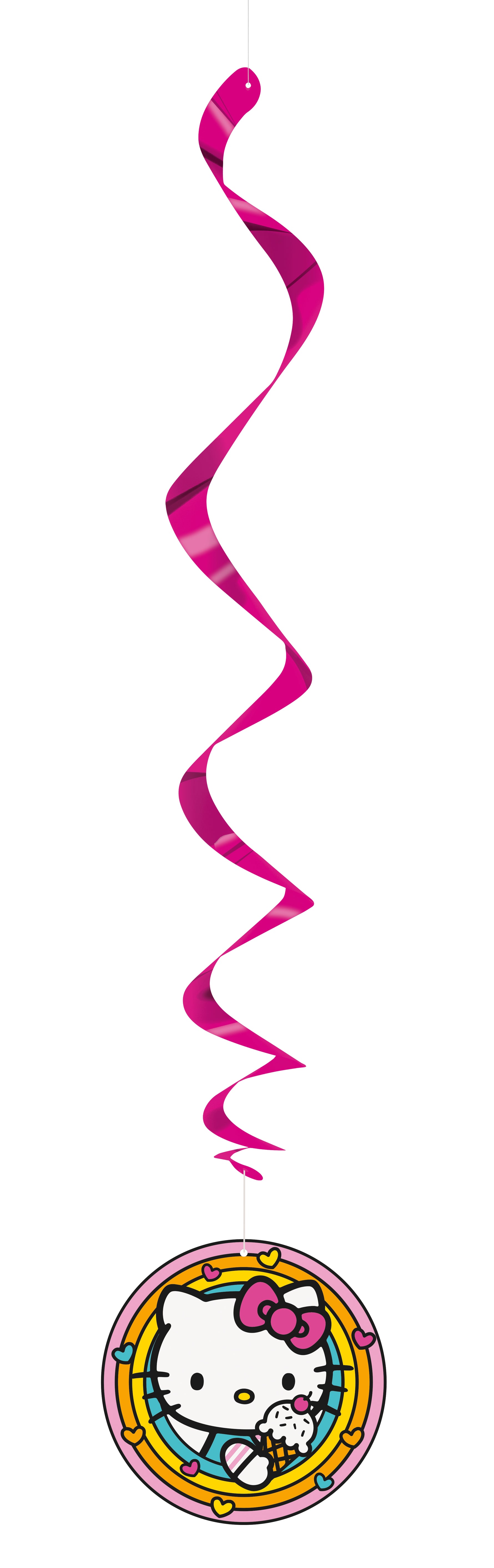 Hello Kitty and Friends 26" Hanging Swirl Decorations, 3ct - Image 3