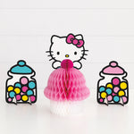 Hello Kitty and Friends Assorted Honeycomb Centerpiece Decorations, 3ct