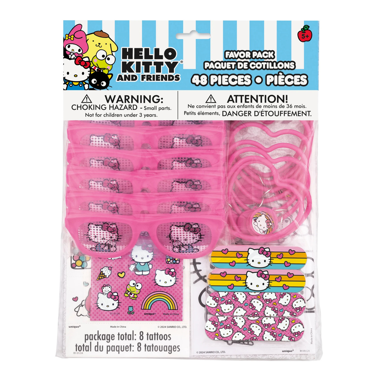 Hello Kitty & Friends Favor Pack, 48pc