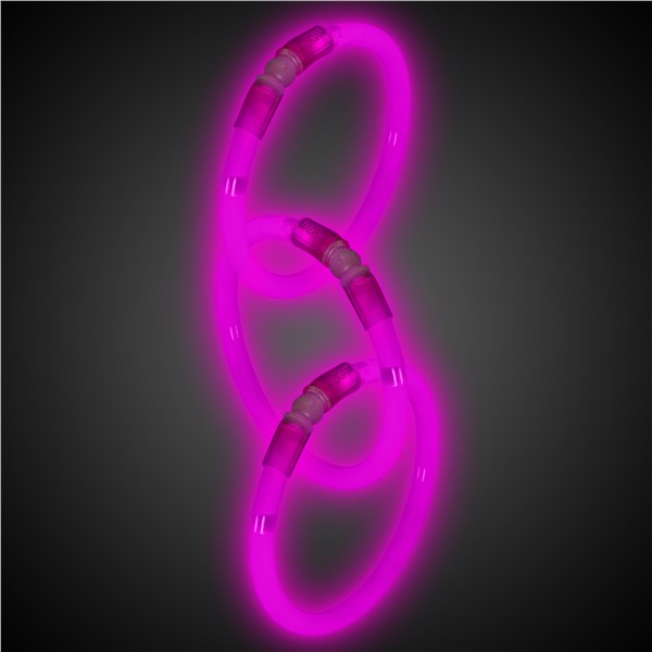 Pink Glow Bracelets