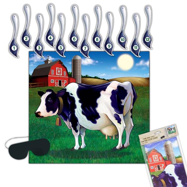 Pin the Tail On the Cow Game