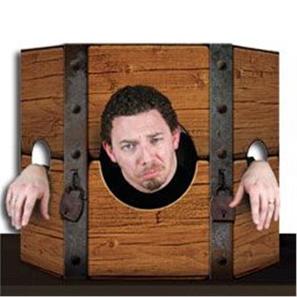 Medieval Stockade Photo Prop