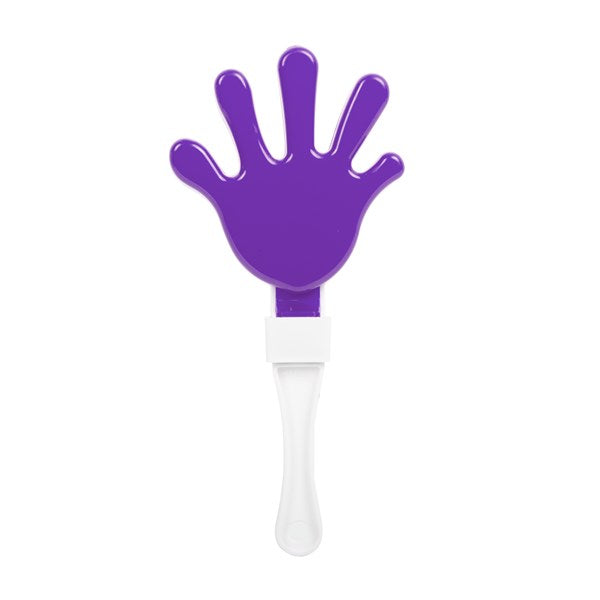 Purple & White Hand Clappers
