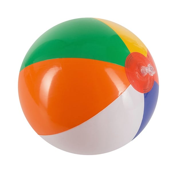Inflatable 12" Rainbow Beach Balls