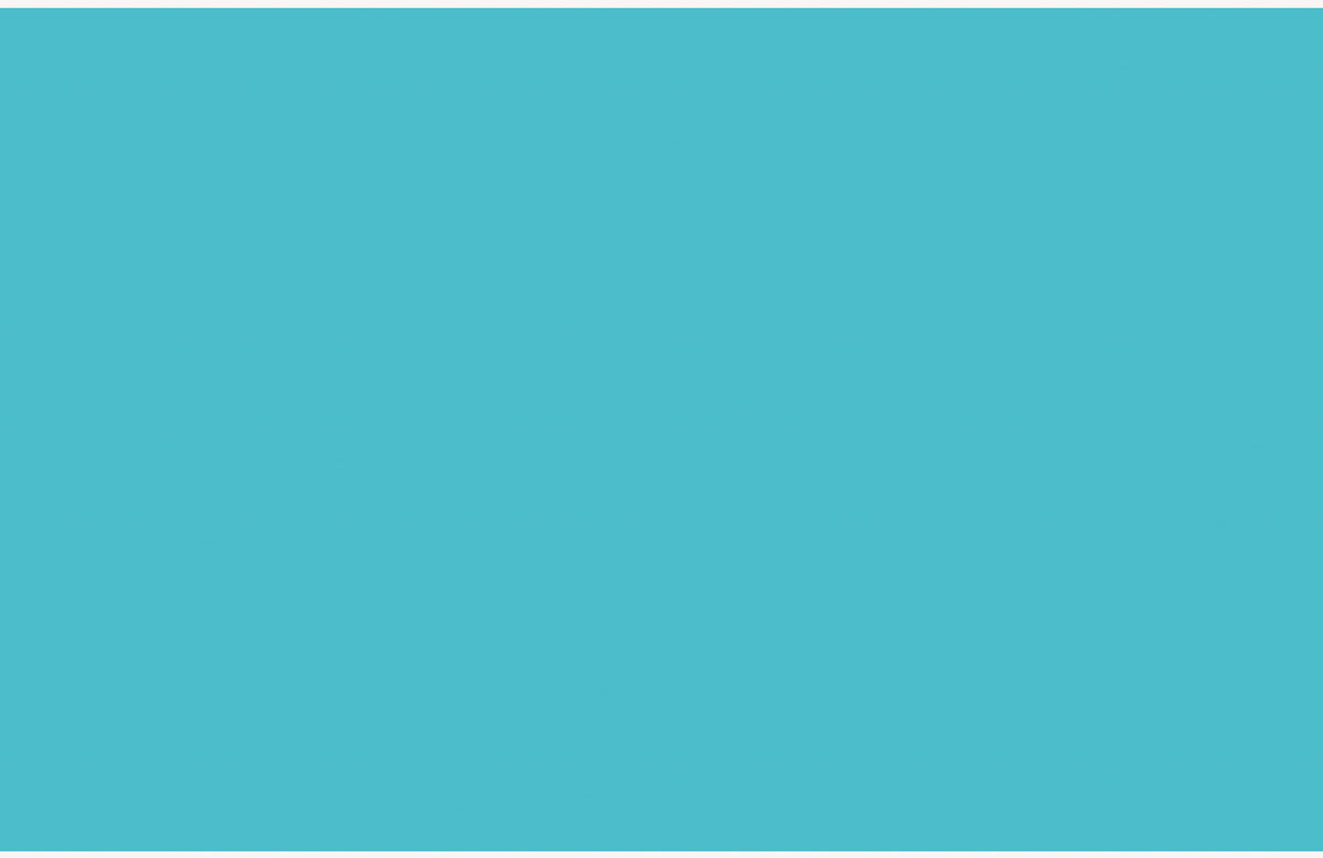 Terrific Teal Rectangular Plastic Table Cover, 54" x 108" - Image 4