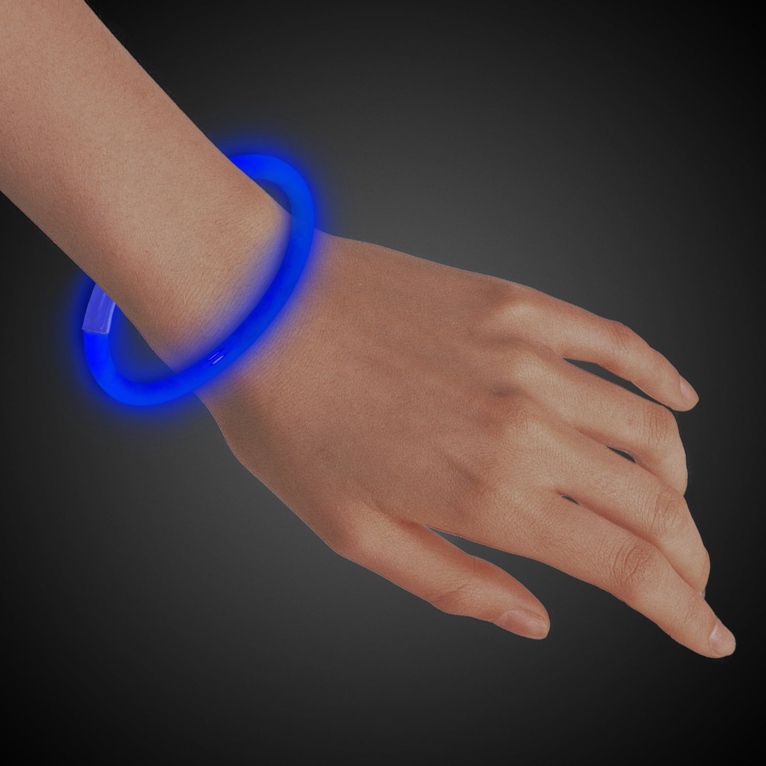 Blue 8" Glow Bracelets