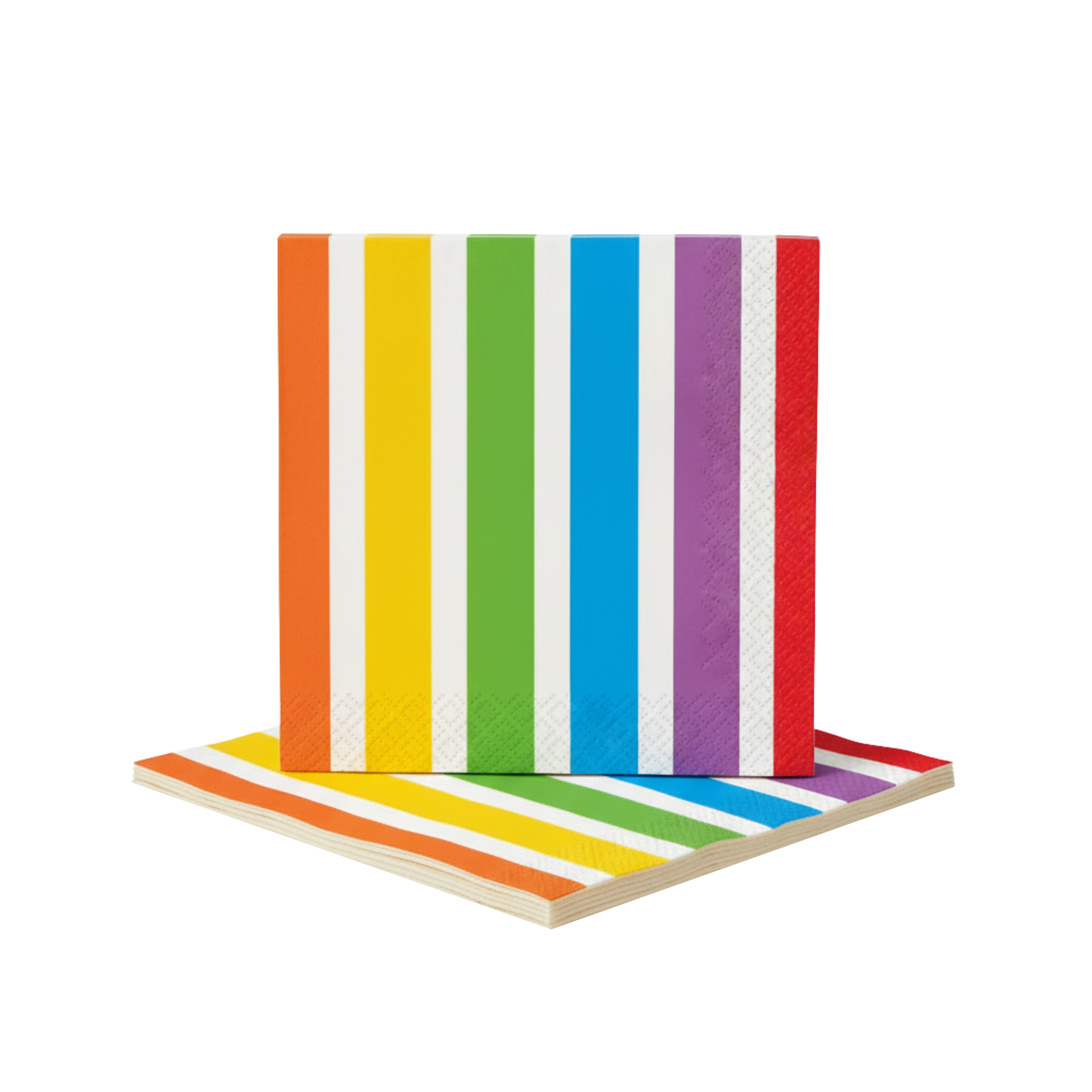 Rainbow Birthday Beverage Napkins, 16ct