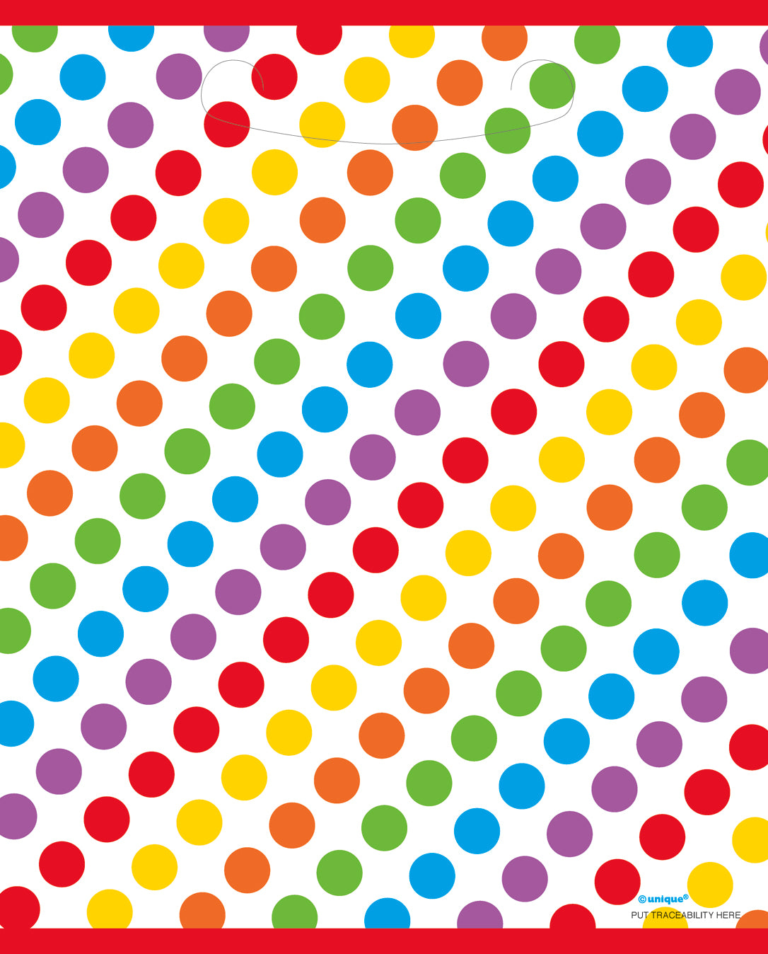 Rainbow Birthday Loot Bags, 8ct