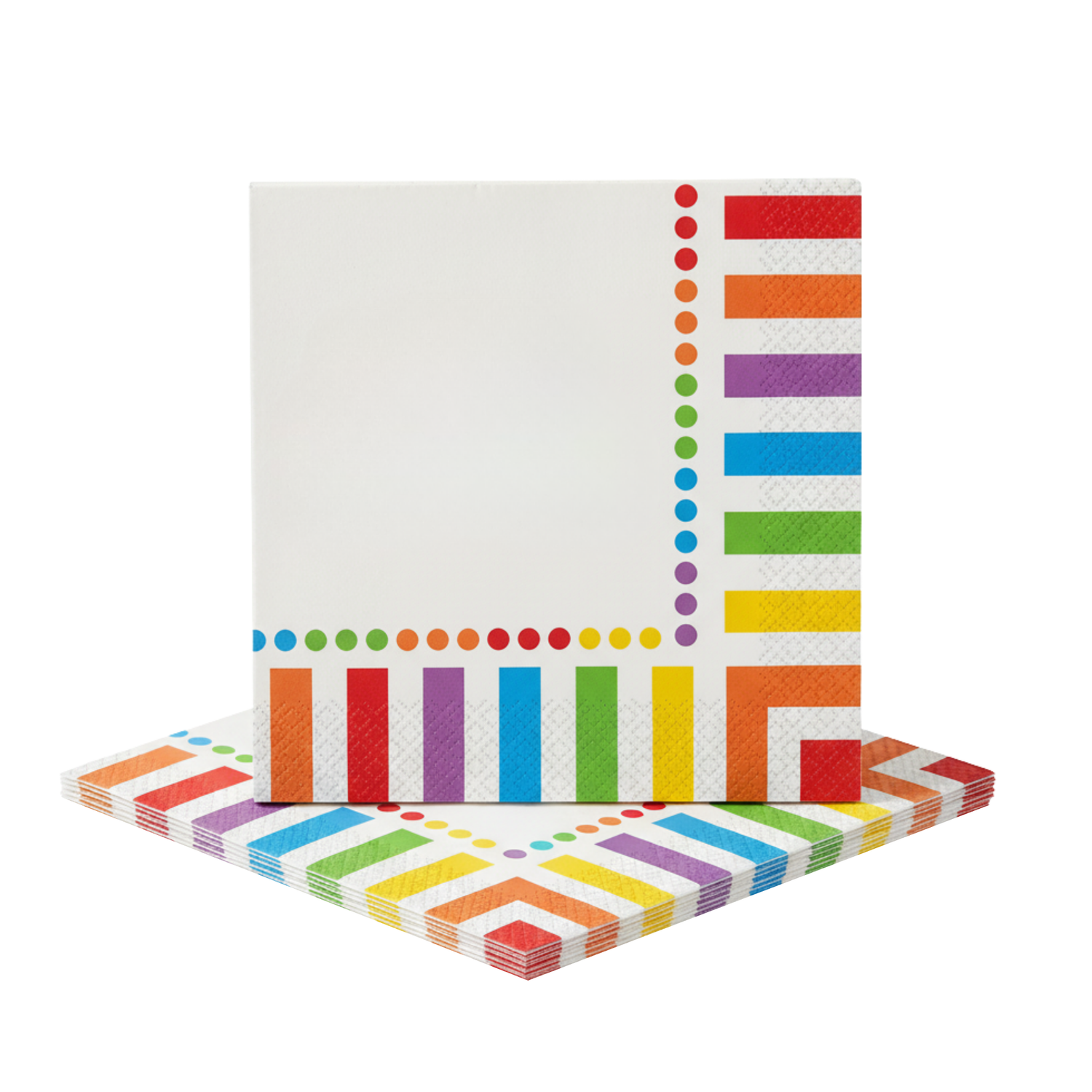 Rainbow Birthday Luncheon Napkins, 16ct
