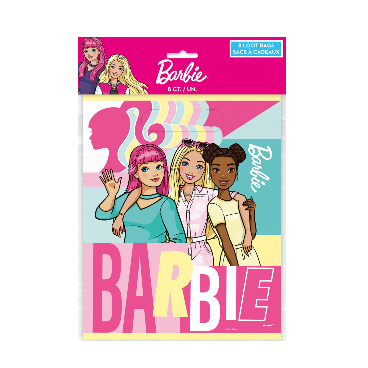 Barbie Loot Bags, 8ct
