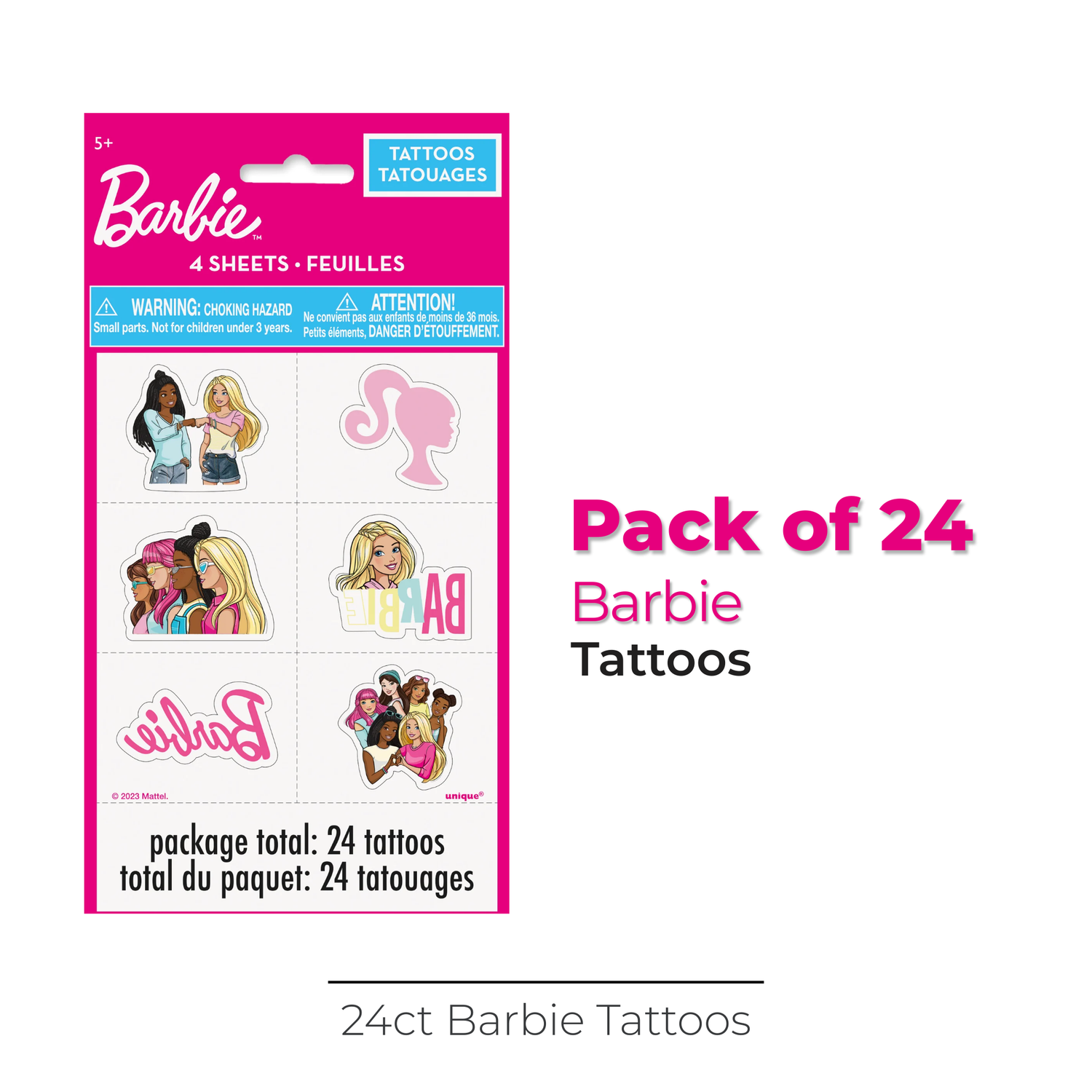 Barbie Tattoos, 24ct