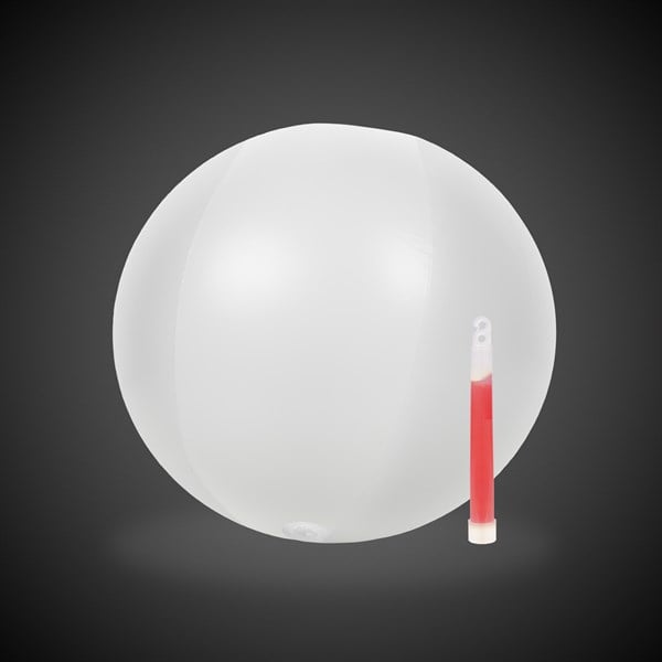 Glow in the Dark Orange 12" Beach Ball
