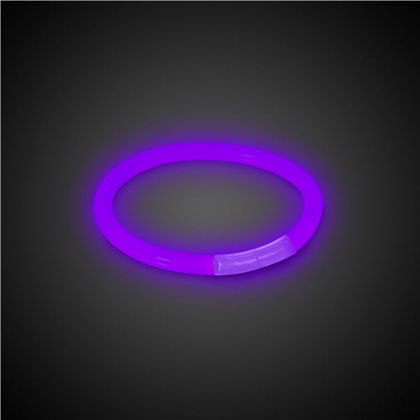 Purple 8" Glow Bracelets