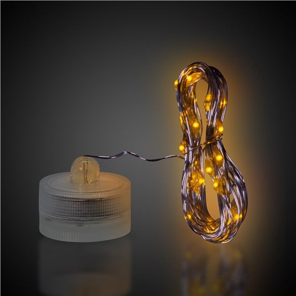 LED Yellow Waterproof String Light