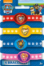 Paw Patrol Stretchy Bracelets, 4ct