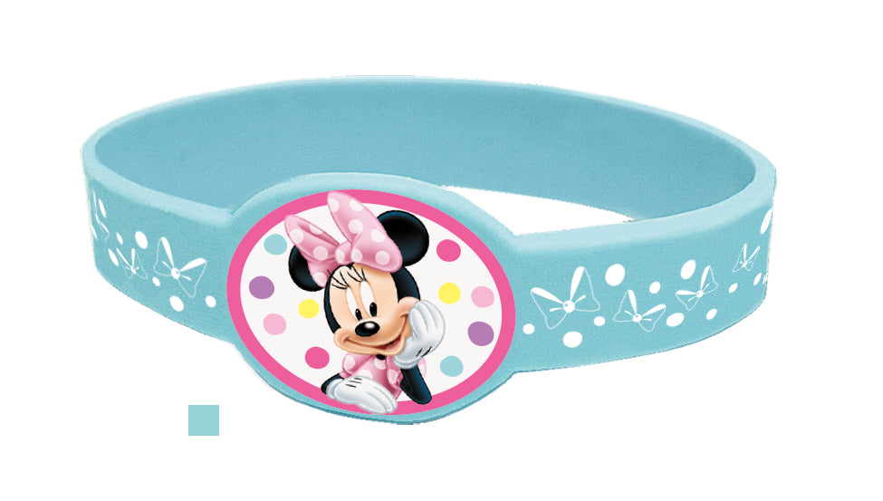 Disney Minnie Mouse Bowtique Stretchy Bracelets, 4ct - Image 2