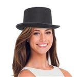 Black Felt Top Hat