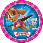 Paw Patrol Girl Round 9" Dinner Plates, 8ct