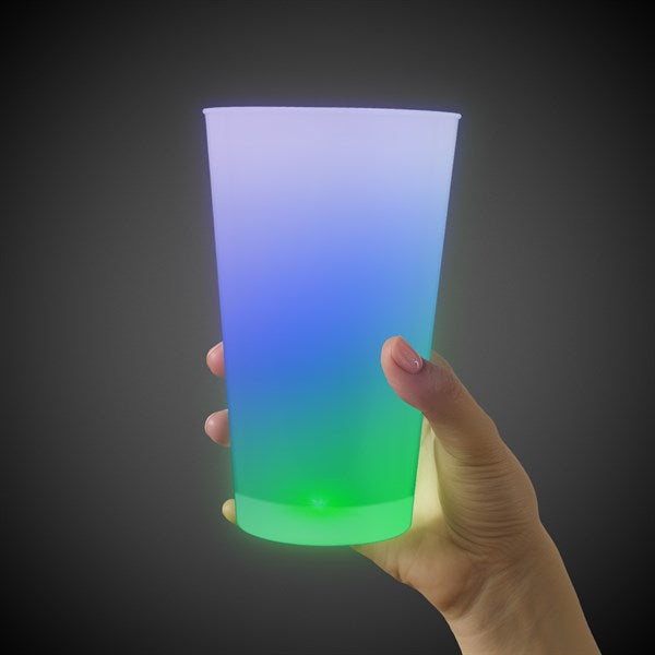 Rainbow LED 16 oz. Cup