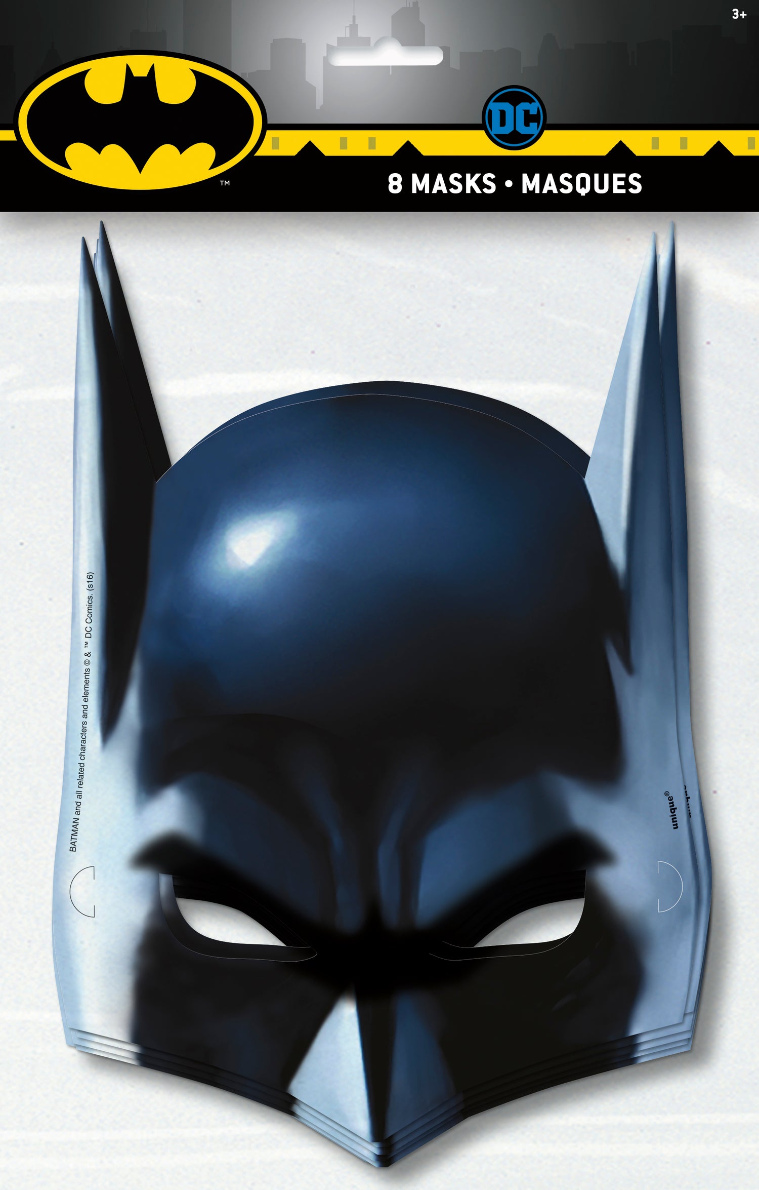 Batman Party Masks, 8ct - Image 2