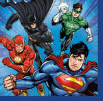 Justice League Beverage Napkins, 16ct