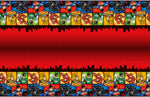 Justice League Rectangular Plastic Table Cover, 54" x 84" - Image 2