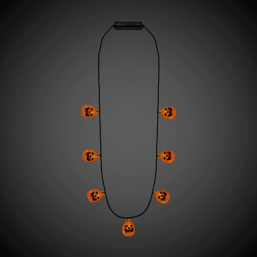 Pumpkin LED Necklace