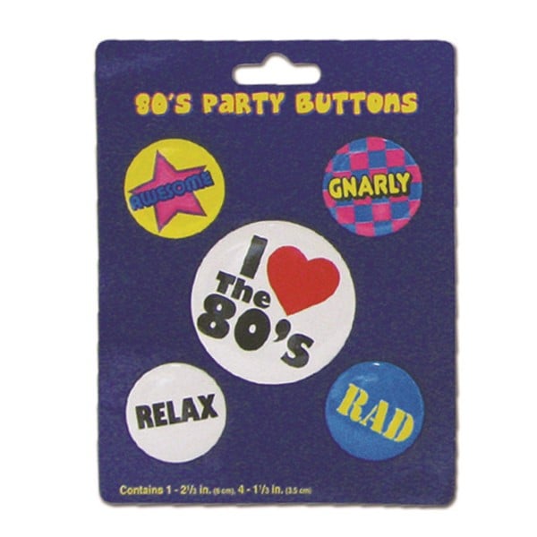 Totally 80's Pins
