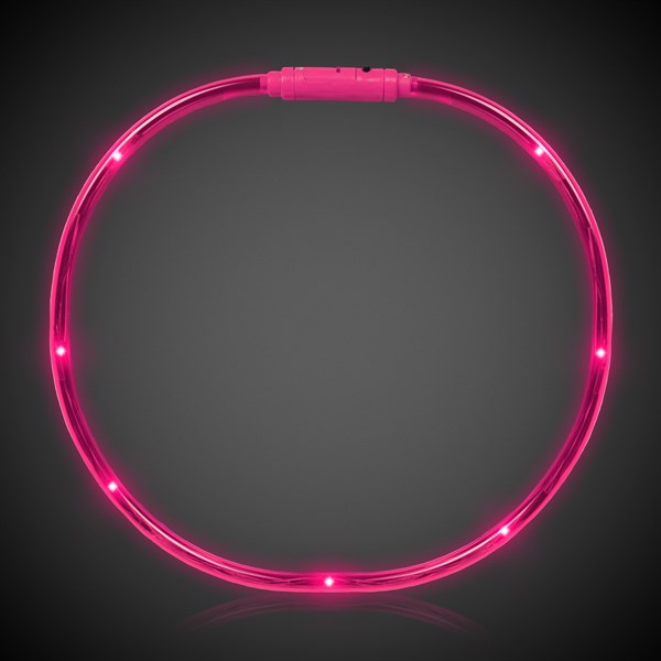 Pink LED 27" Necklace