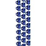 Blue Bead Beer Mug 33" Necklaces