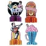 '50s Honeycomb 5" Centerpieces