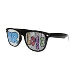 Black Custom Retro Sunglasses