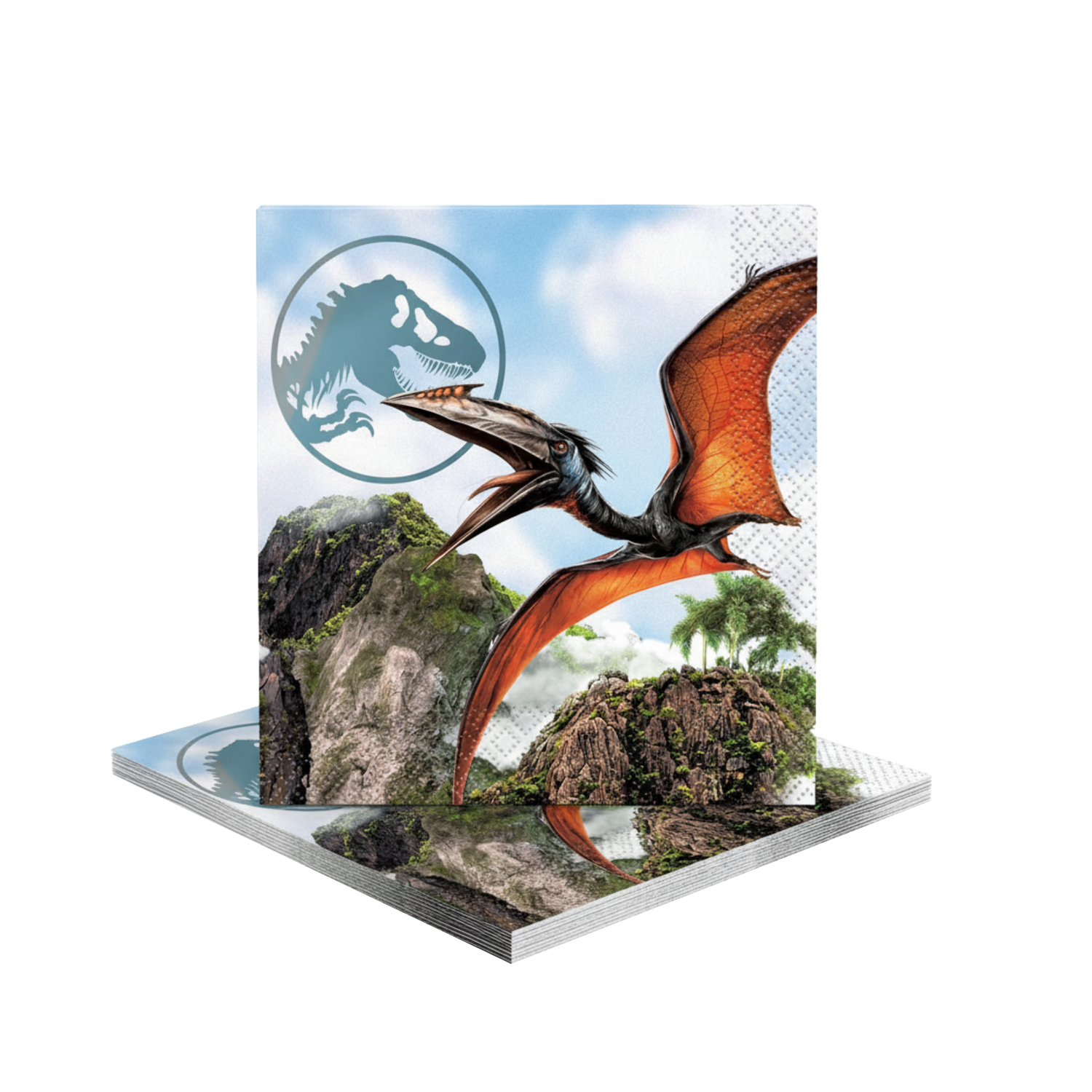 Jurassic World 4 Beverage Napkins, 16ct