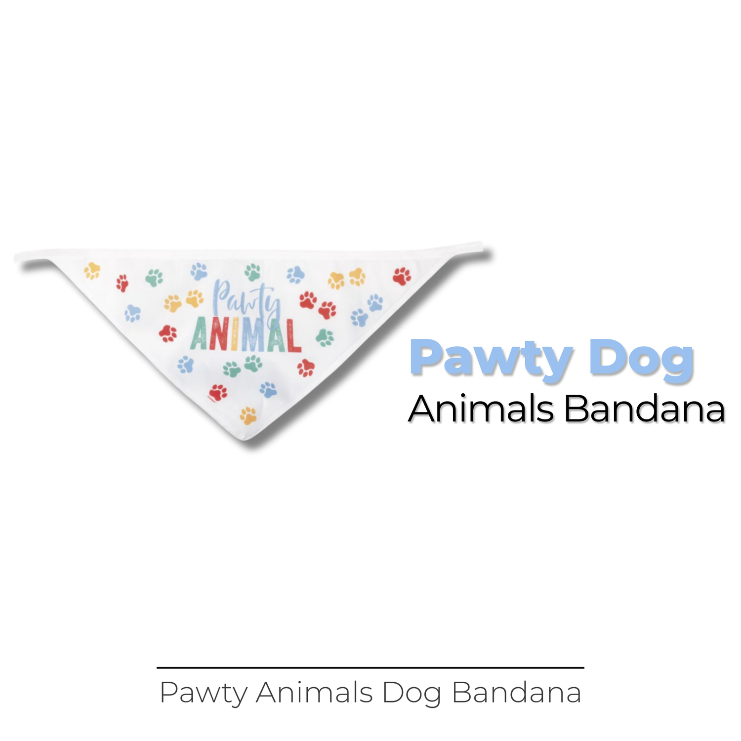 Pawty Animals Dog Bandana