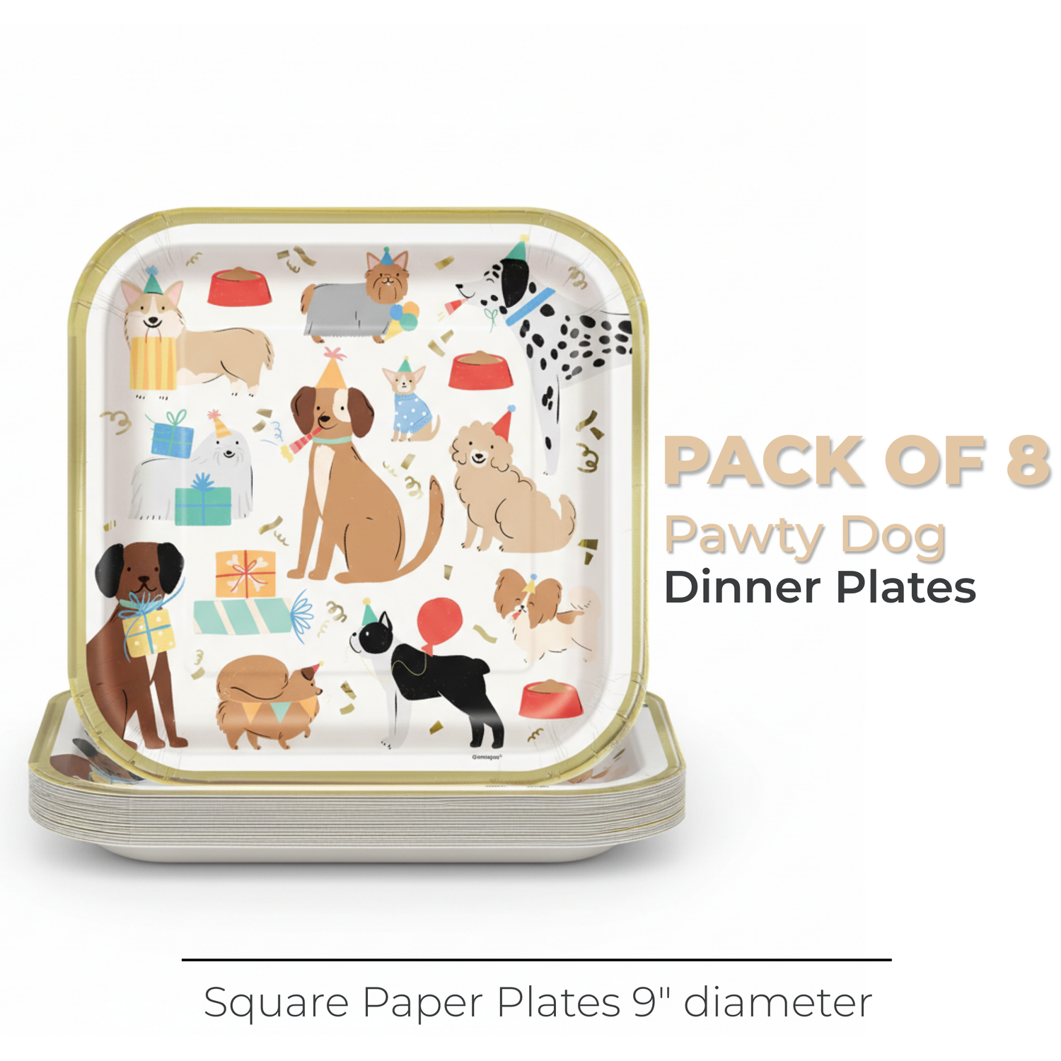 Pawty Animals Party Kit for 16 People - Ultimate