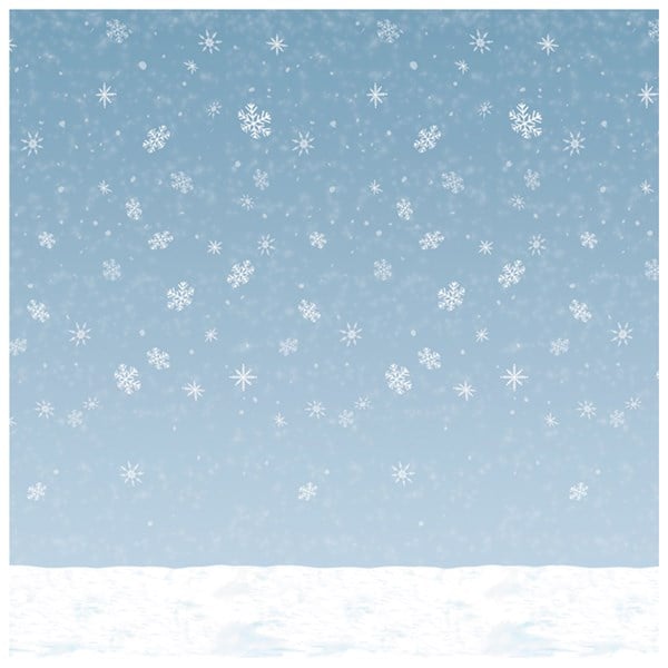 Blue Winter Sky 30' Backdrop