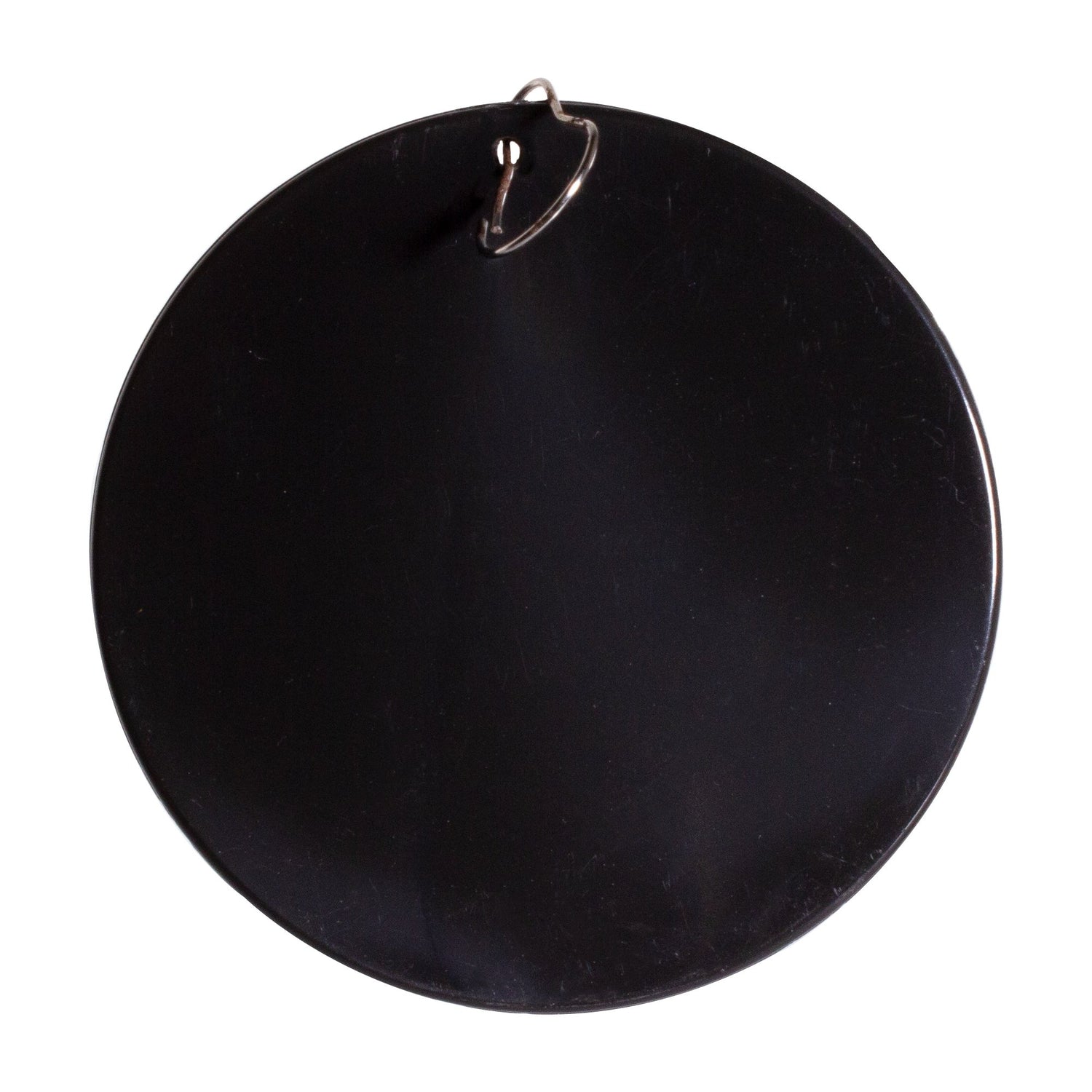 Black Plastic 2 1/2" Medallion