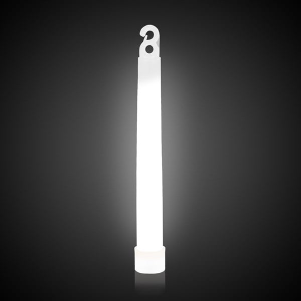 White 6" Premium Glow Sticks