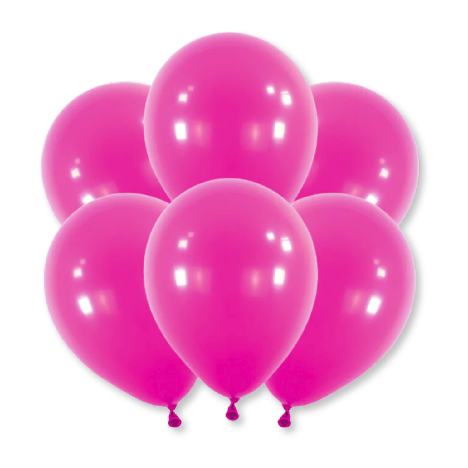 12" Latex Balloons, 10ct - Magenta
