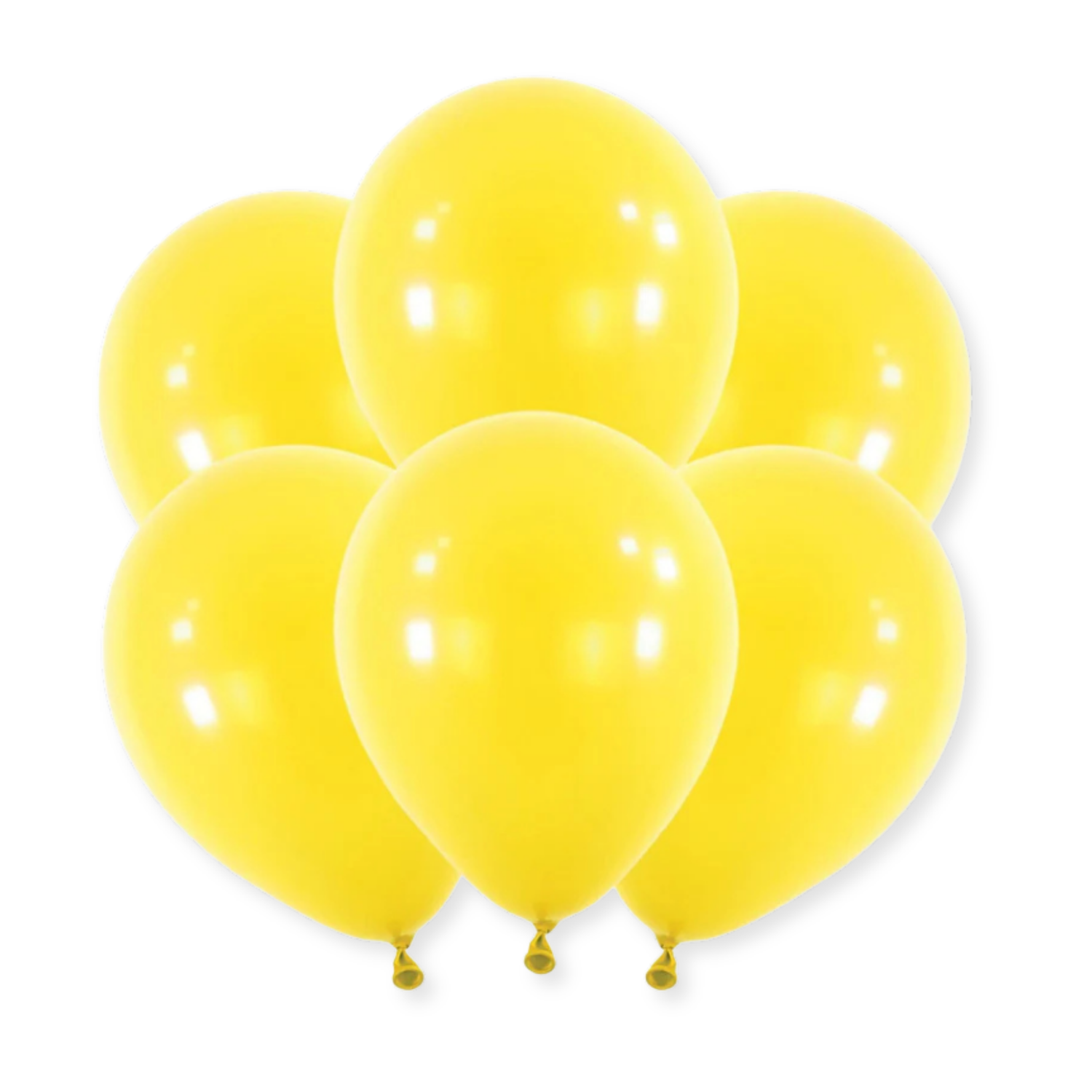 12" Latex Balloons, 10ct - Yellow